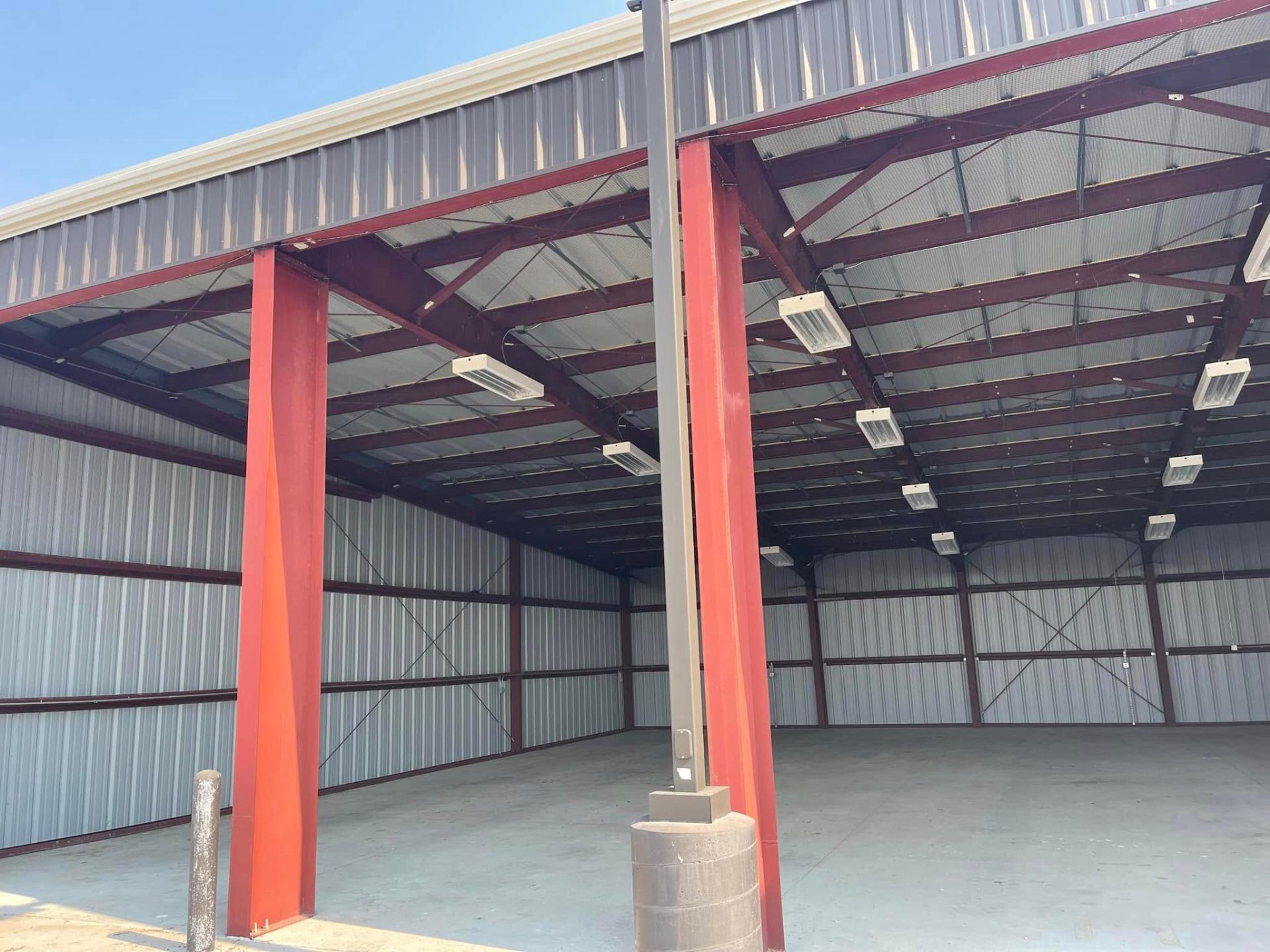 Commercial steel building Eastern Montana